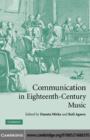 Communication in Eighteenth-Century Music - eBook