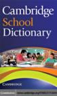 Cambridge School Dictionary - eBook