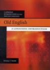 Old English : A Linguistic Introduction - eBook