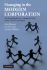 Managing in the Modern Corporation : The Intensification of Managerial Work in the USA, UK and Japan - eBook