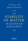 Stability of Matter in Quantum Mechanics - eBook