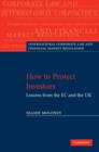 How to Protect Investors : Lessons from the EC and the UK - eBook