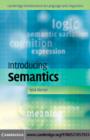 Introducing Semantics - eBook