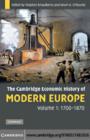 Cambridge Economic History of Modern Europe: Volume 1, 1700-1870 - eBook