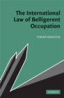 The International Law of Belligerent Occupation - eBook