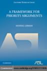 Framework for Priority Arguments - eBook
