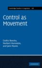 Control as Movement - eBook