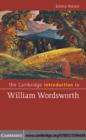 The Cambridge Introduction to William Wordsworth - eBook