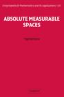 Absolute Measurable Spaces - eBook