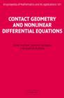 Contact Geometry and Nonlinear Differential Equations - eBook