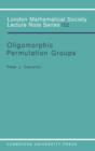 Oligomorphic Permutation Groups - eBook