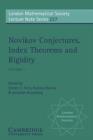 Novikov Conjectures, Index Theorems, and Rigidity: Volume 2 - eBook