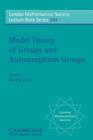 Model Theory of Groups and Automorphism Groups - eBook