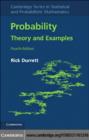Probability : Theory and Examples - eBook