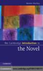 The Cambridge Introduction to the Novel - eBook