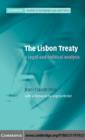 Lisbon Treaty : A Legal and Political Analysis - eBook