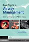 Core Topics in Airway Management - eBook