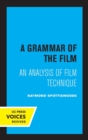 A Grammar of the Film : An Analysis of Film Technique - Book
