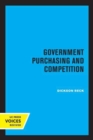 Government Purchasing and Competition - Book