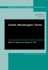 Creek (Muskogee) Texts - eBook