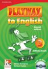 Playway to English Level 3 Activity Book with CD-ROM - Book