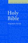 KJV Large Print Text Bible, KJ650:T - Book