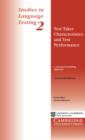 Test Taker Characteristics and Test Performance : A Structural Modeling Approach - Book