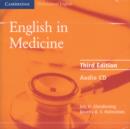 English in Medicine Audio CD : A Course in Communication Skills - Book