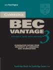 Cambridge BEC Vantage 3 Student's Book with Answers - Book