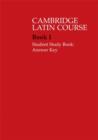 Cambridge Latin Course 1 Student Study Book Answer Key - Book