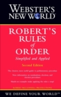 Webster's New World Robert's Rules of Order Simplified And Applied : Second Edition - eBook