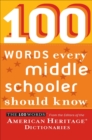 100 Words Every Middle Schooler Should Know - eBook