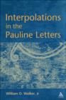 Interpolations in the Pauline Letters - eBook