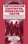 Rethinking Contexts, Rereading Texts : Contributions from the Social Sciences to Biblical Interpretation - eBook