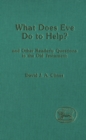 What Does Eve Do To Help? : And Other Readerly Questions to the Old Testament - eBook