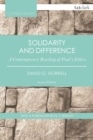 Solidarity and Difference : A Contemporary Reading of Paul's Ethics - Book