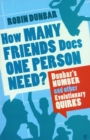 How Many Friends Does One Person Need? - eBook