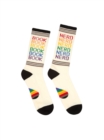 Book Nerd Pride Gym Socks - Large - Book