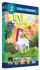 Uni the Unicorn Step into Reading Boxed Set : Uni Brings Spring; Uni's First Sleepover; Uni Goes to School; Uni Bakes a Cake; Uni and the Perfect Present - Book