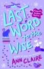 Last Word to the Wise - eBook