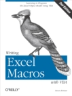 Writing Excel Macros with VBA - Book