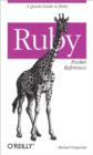 Ruby Pocket Reference - eBook