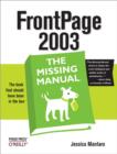 FrontPage 2003: The Missing Manual - eBook