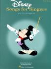 Disney Songs for Singers - Book
