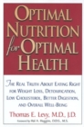 Optimal Nutrition for Optimal Health - Book