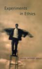 Experiments in Ethics - Book