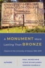 A Monument More Lasting than Bronze : Classics in the University of Malawi, 1982–2019 - Book