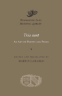Tria sunt : An Art of Poetry and Prose - Book