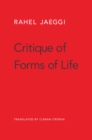 Critique of Forms of Life - eBook