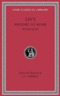 History of Rome, Volume Xi : Books 38 40 - Book
